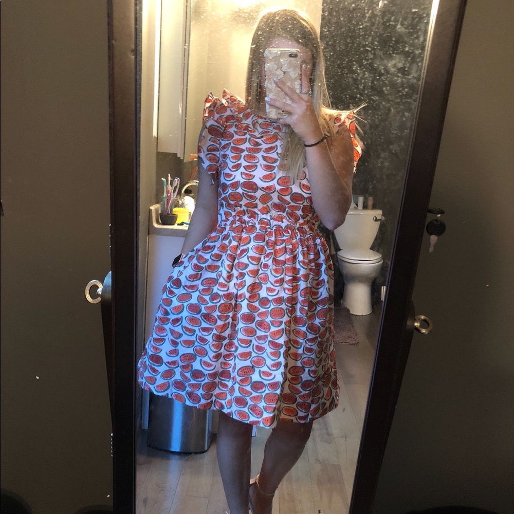 New J Crew watermelon dress